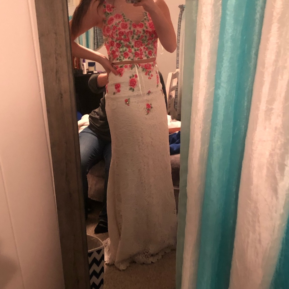 Floral Prom Dress